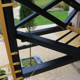 Création de pergola avec toiture véranda en PVC Fosses